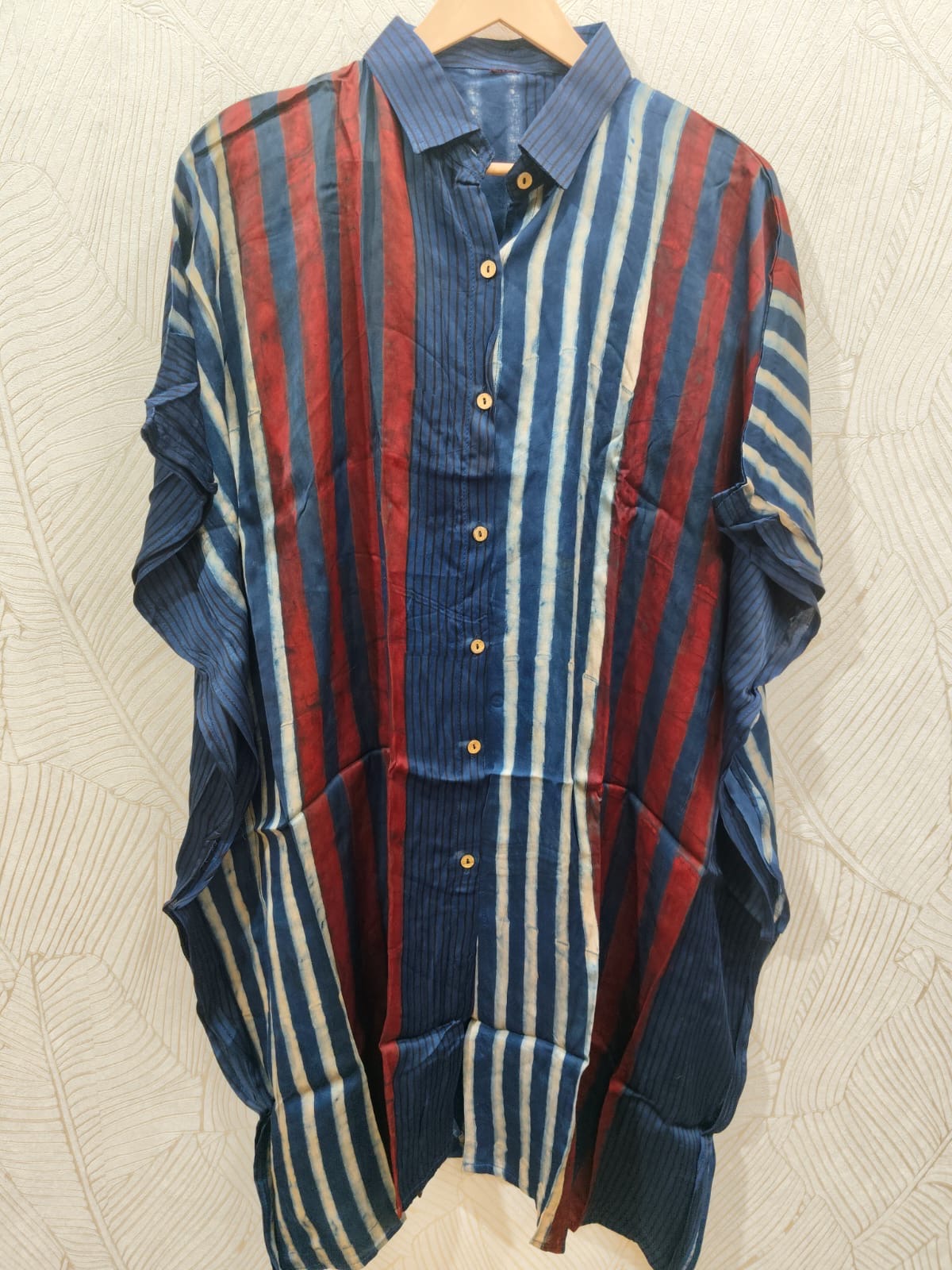 Ajrakh short shirt dress