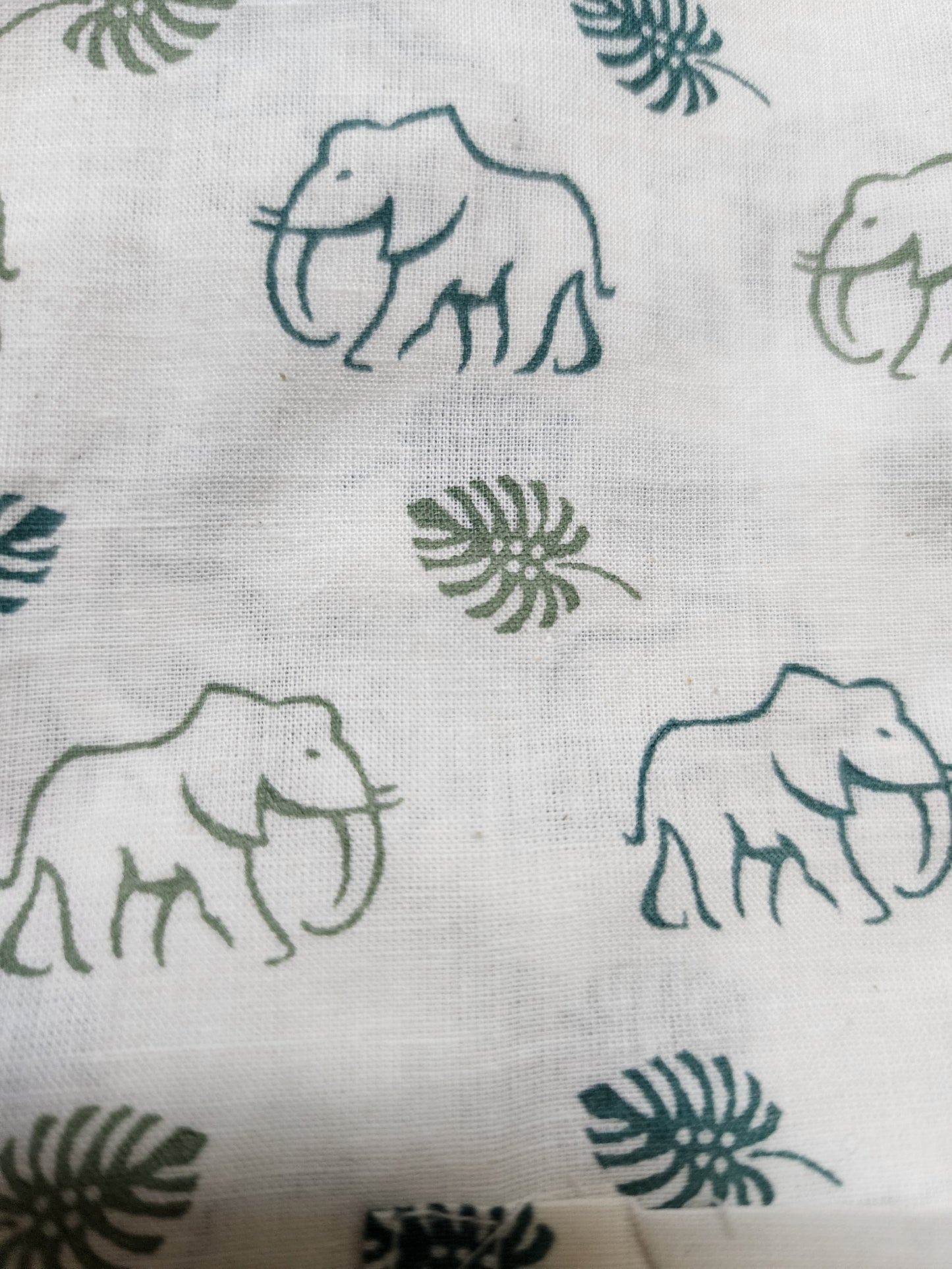 Cotton half sleeve shirt (Elephant print)