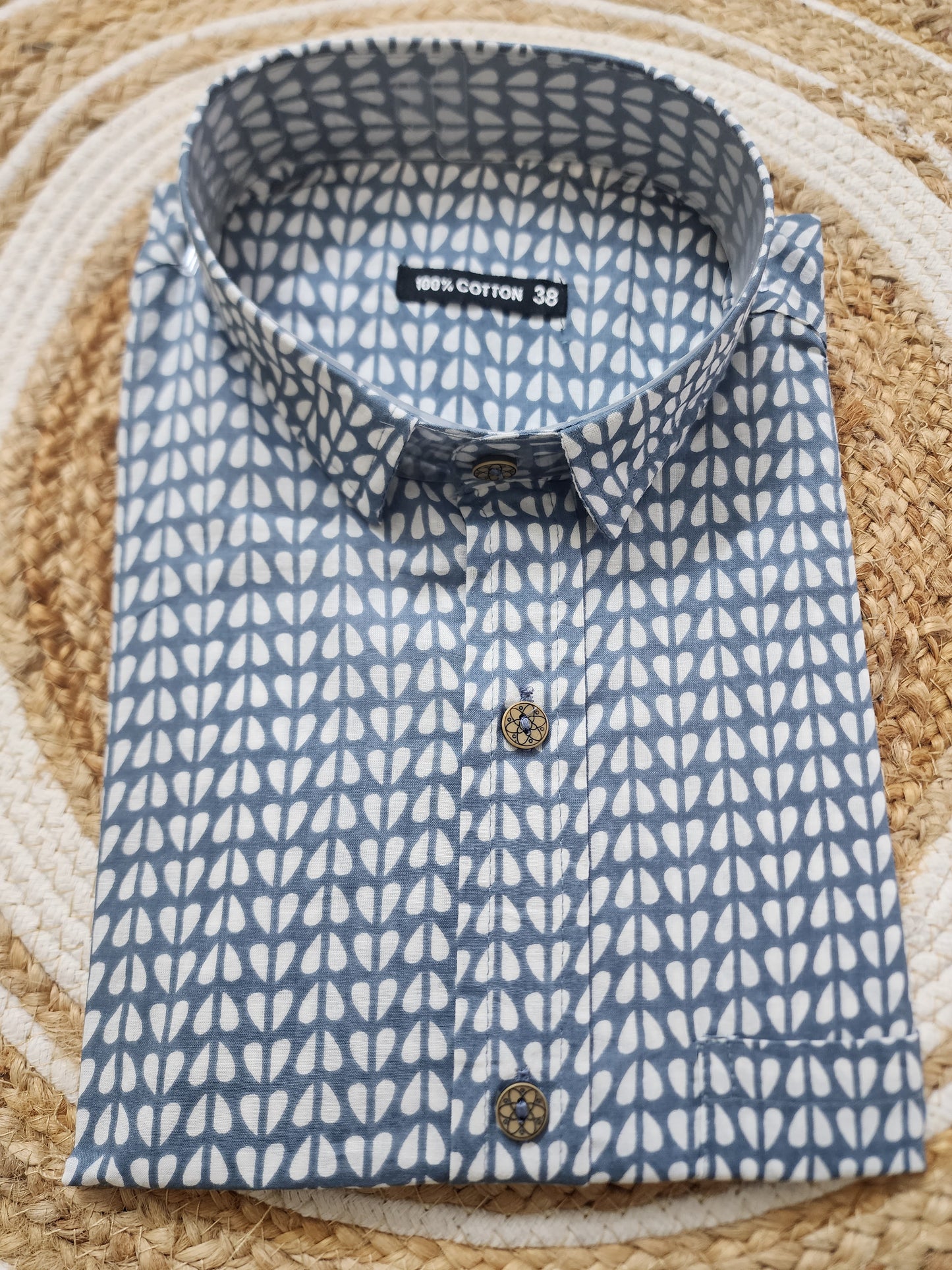 Cotton half sleeve shirt