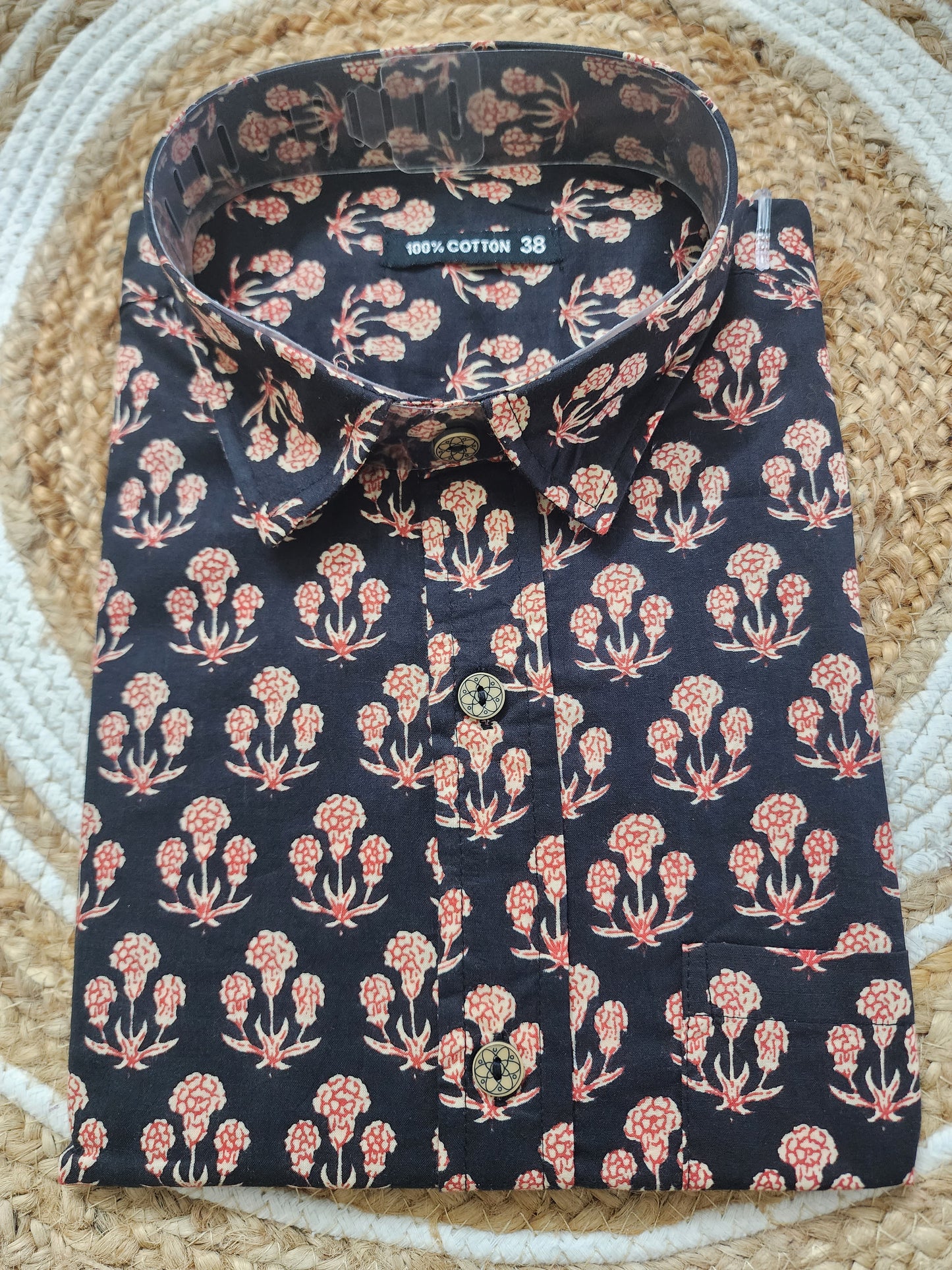 Cotton half sleeve shirt