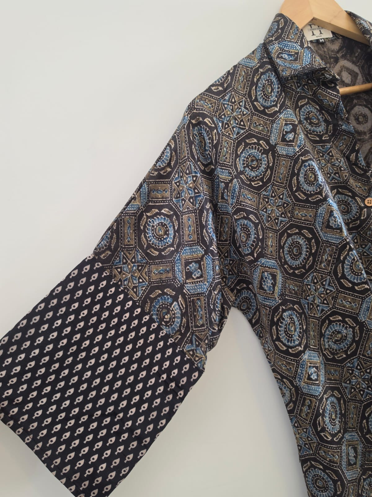 Ajrakh shirt dress