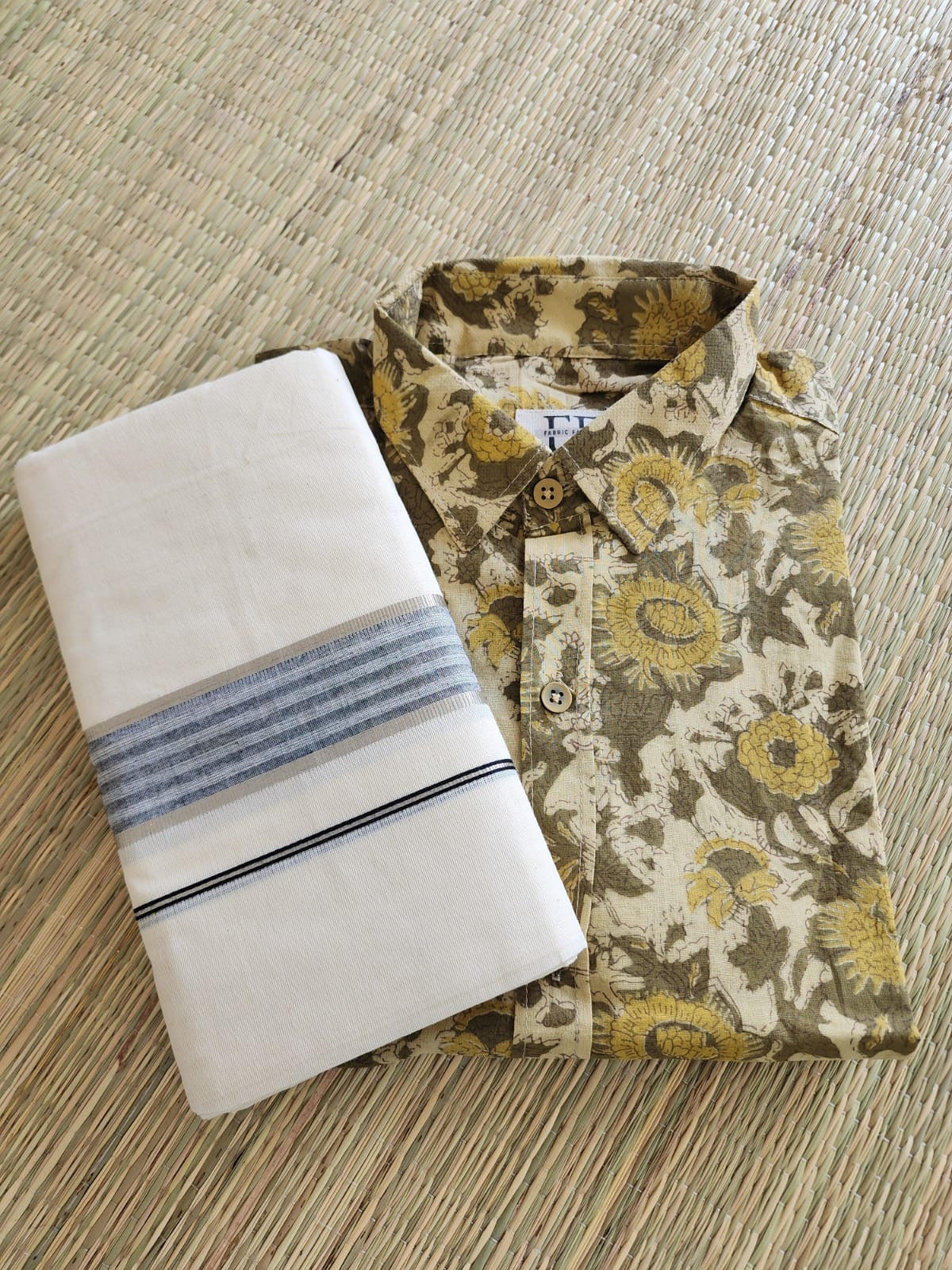 Cotton Full Sleeve Shirt (Handblock Kalamkaari collection)