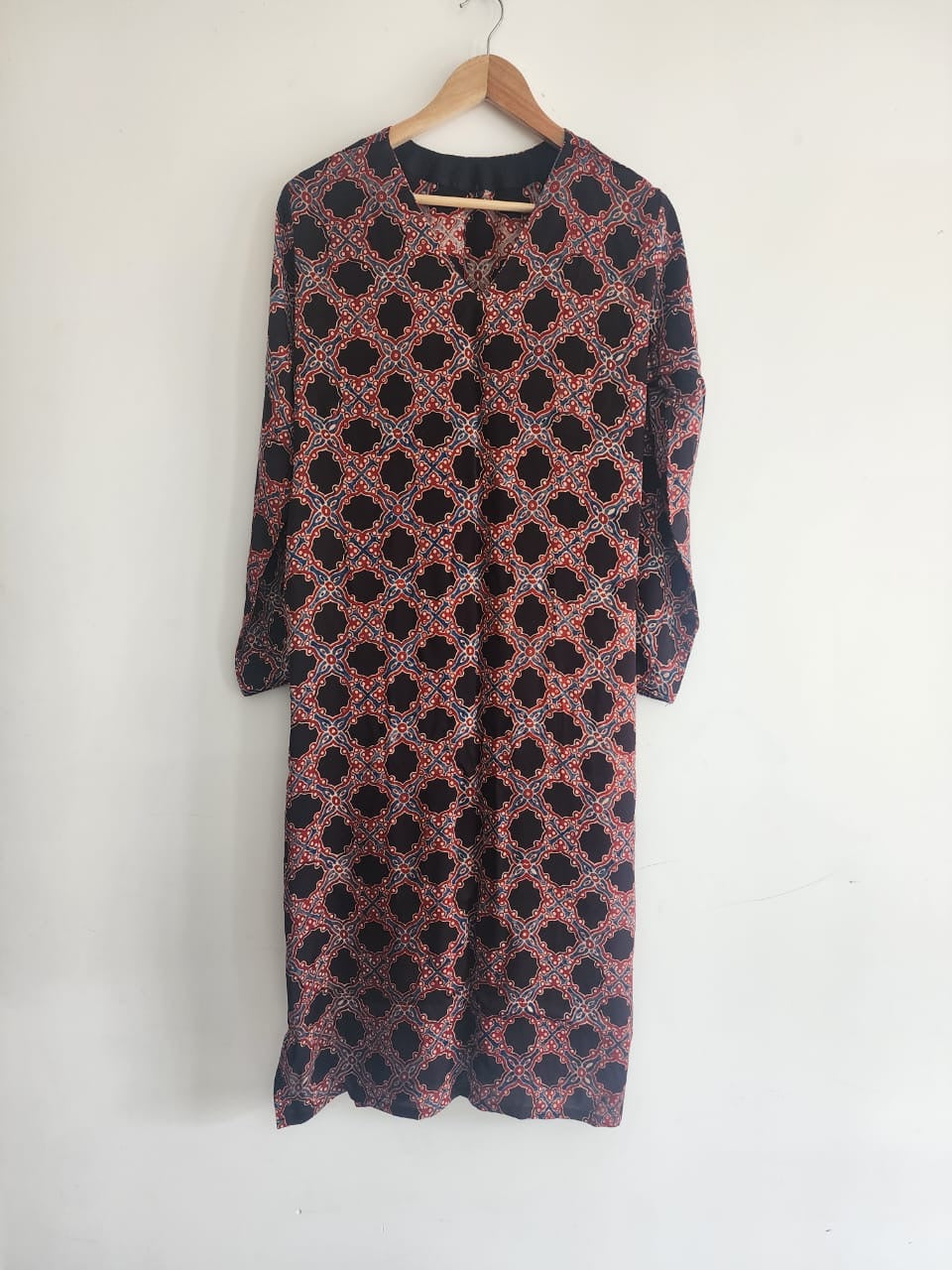 Ajrakh Modal suit (readymade)