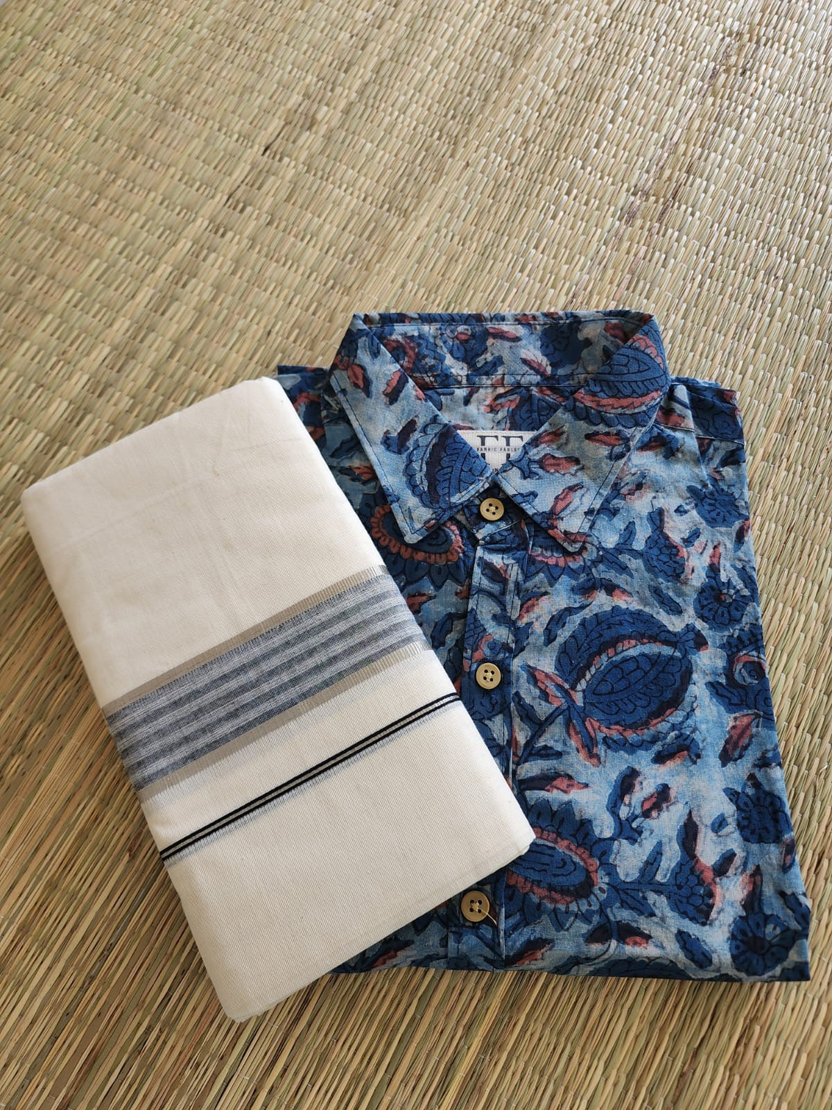 Cotton Full Sleeve Shirt (Handblock Kalamkaari collection)