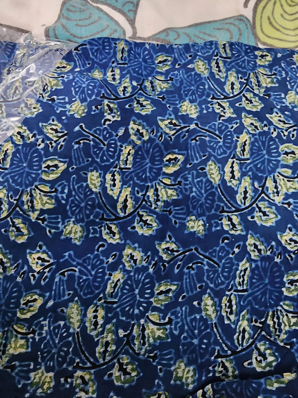 Ajrakh Modal dress (blue)