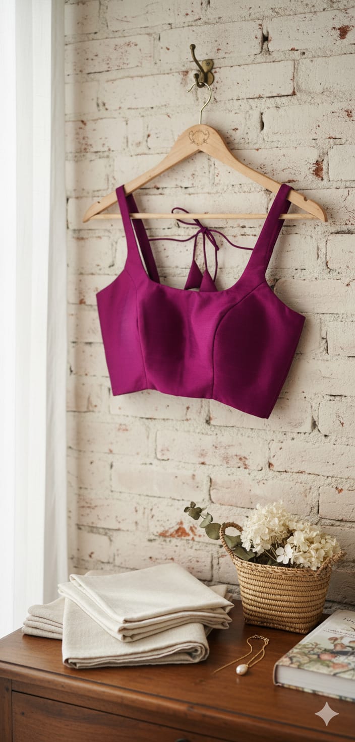 Plain blouse (Pink)