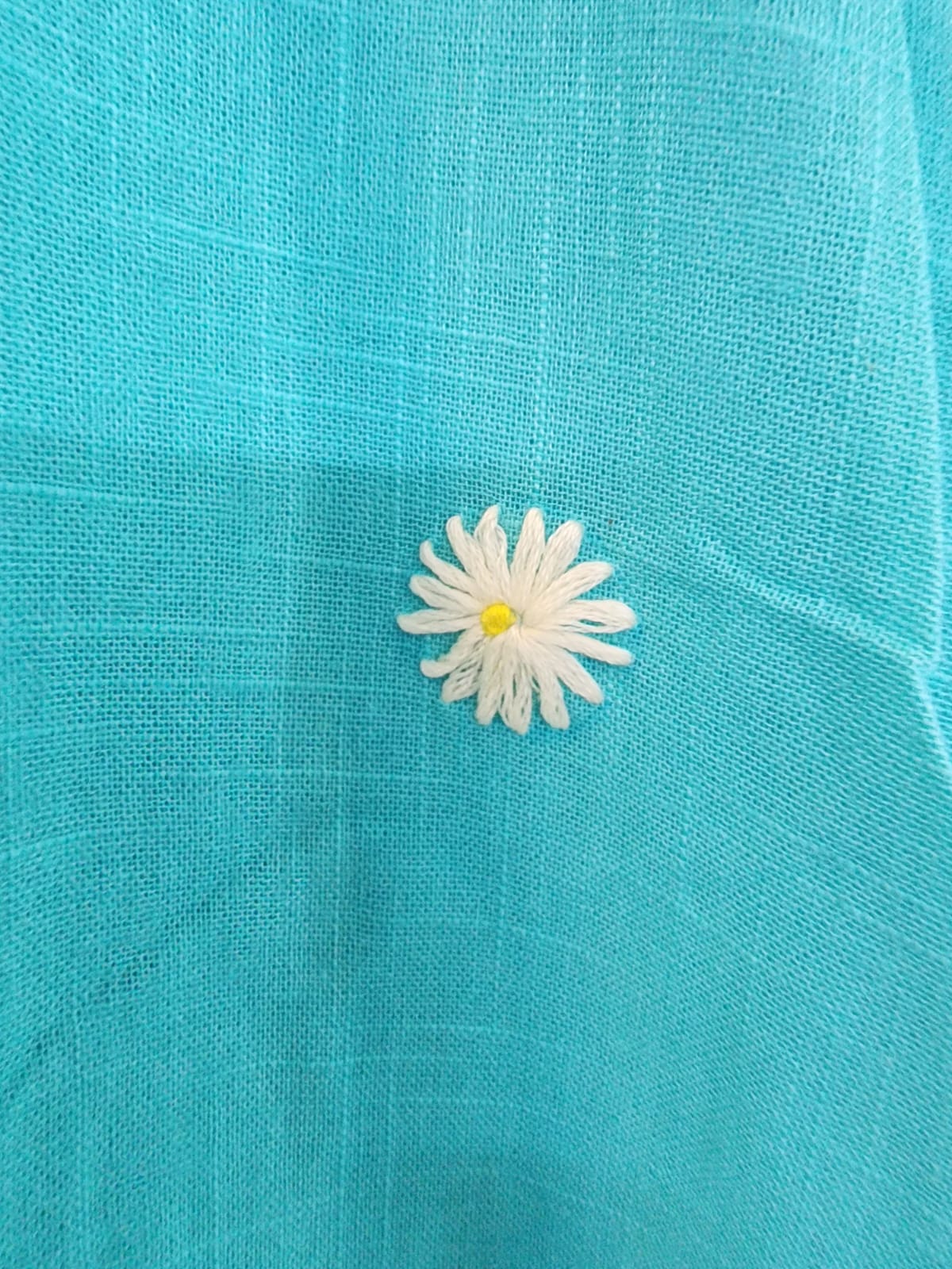 Cotton dress (Aqua Blue)
