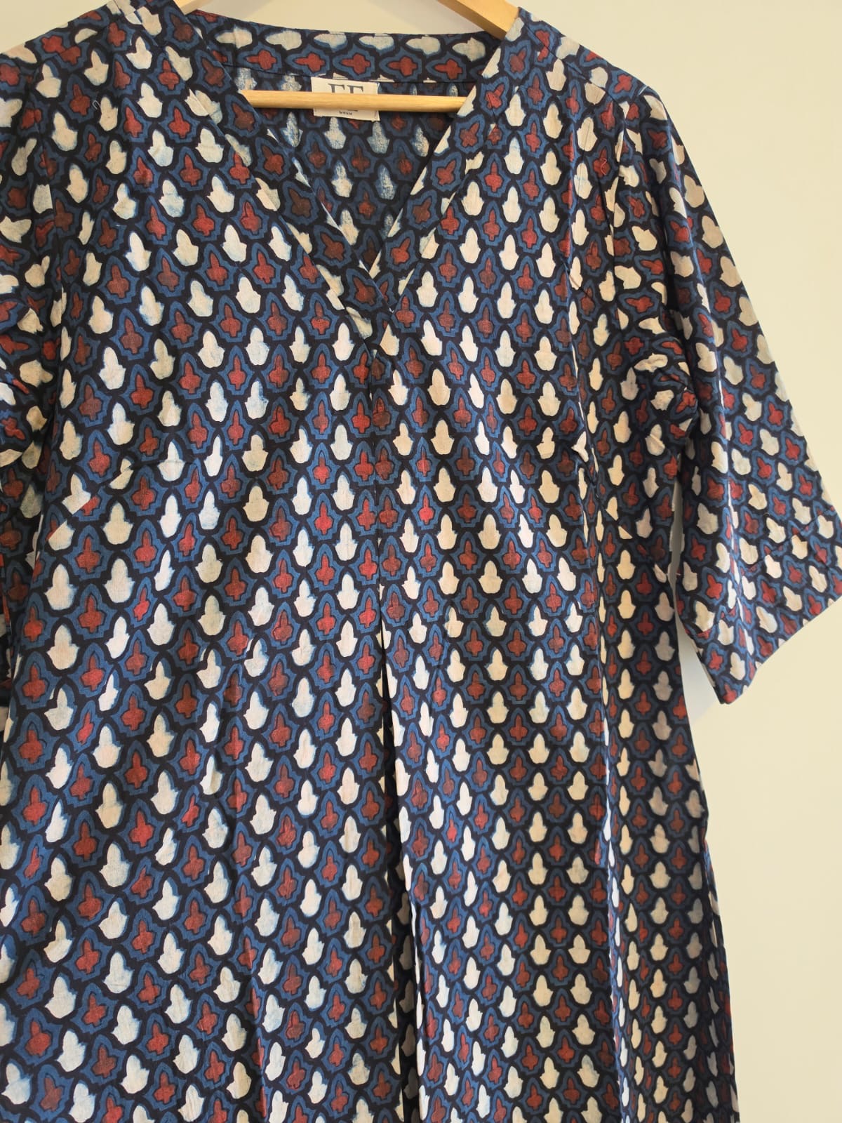 Ajrakh Cotton Kurta