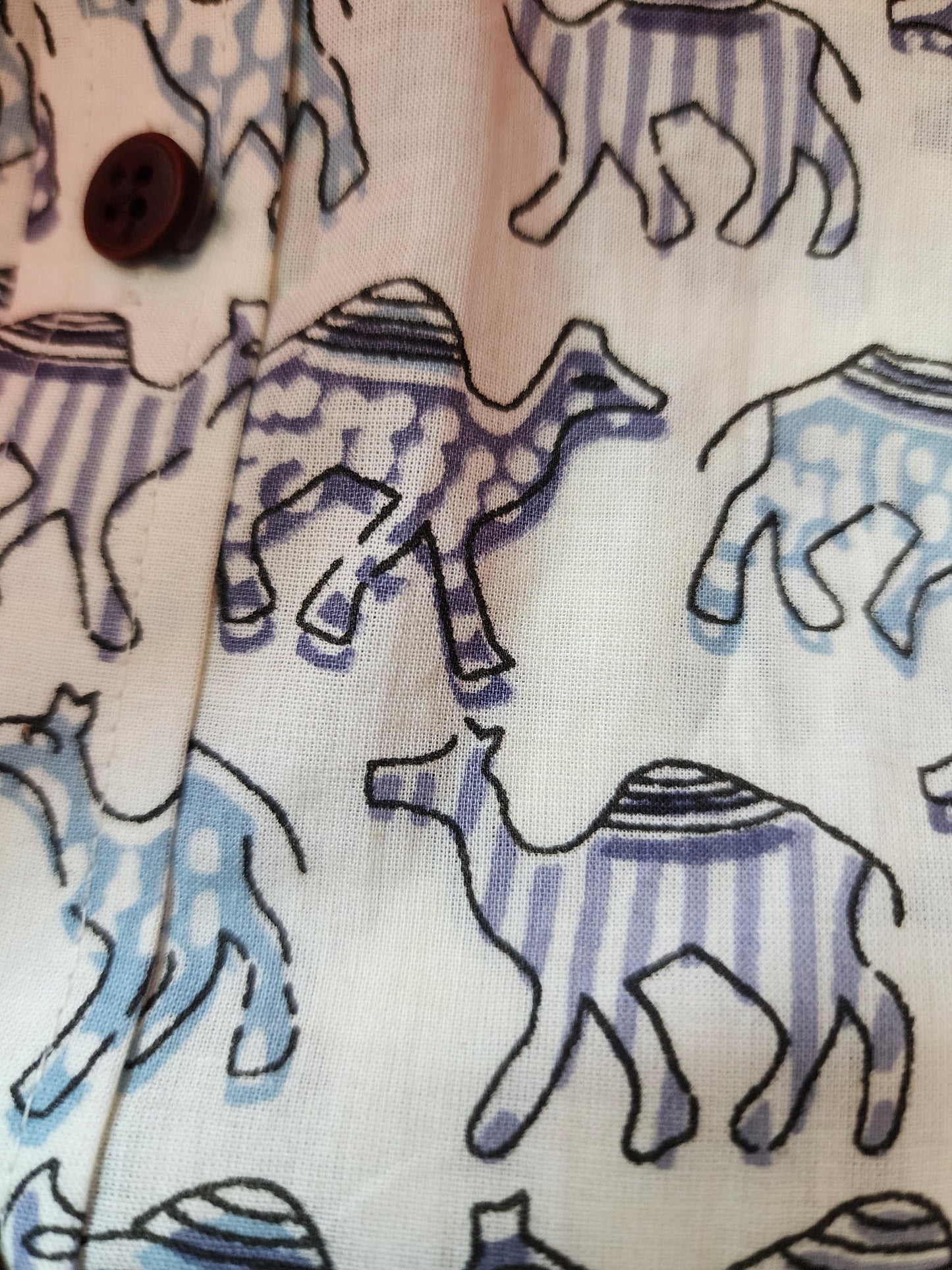 Cotton half sleeve shirt