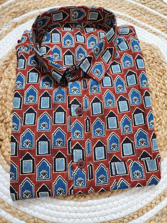 Cotton half sleeve shirt