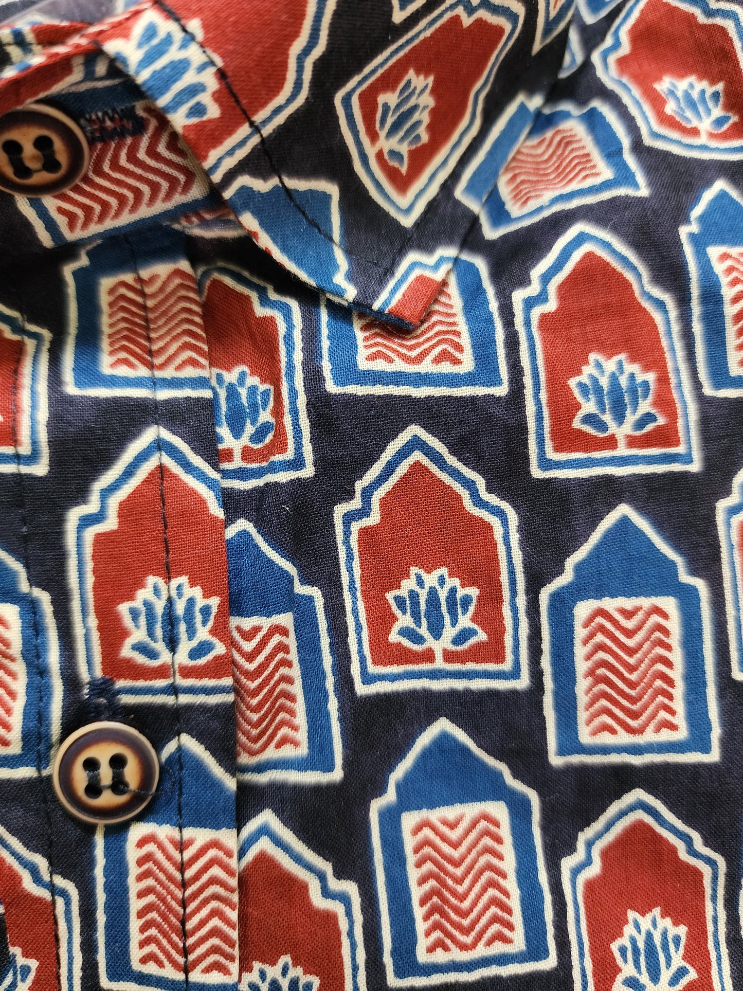 Cotton half sleeve shirt