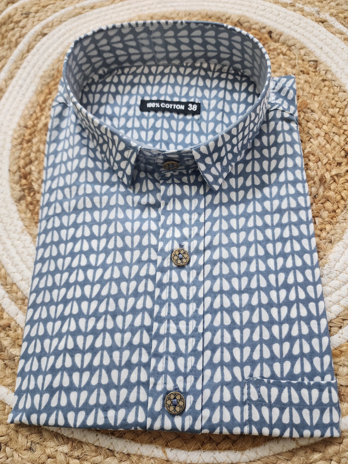 Cotton half sleeve shirt