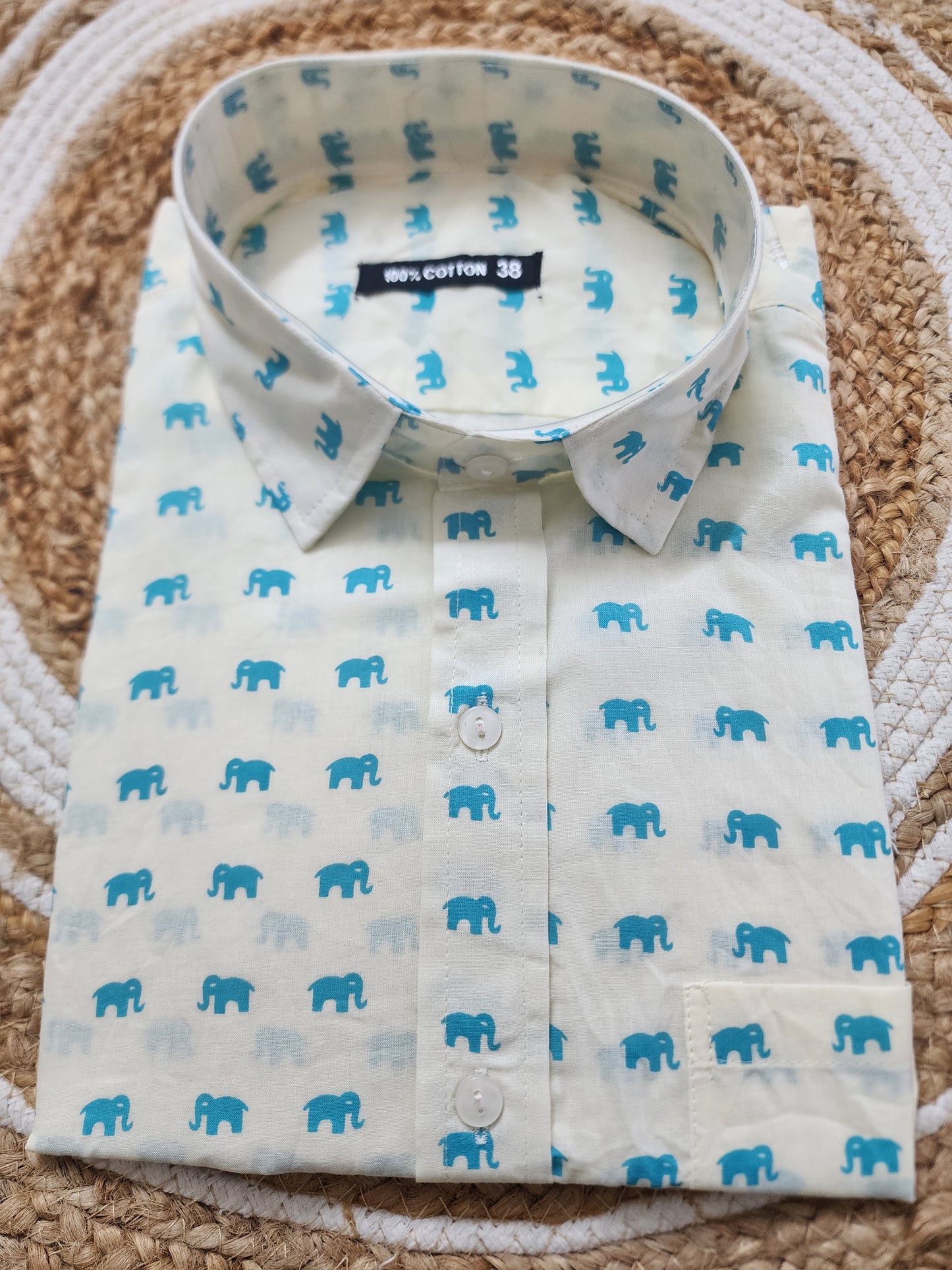 Cotton half sleeve shirt