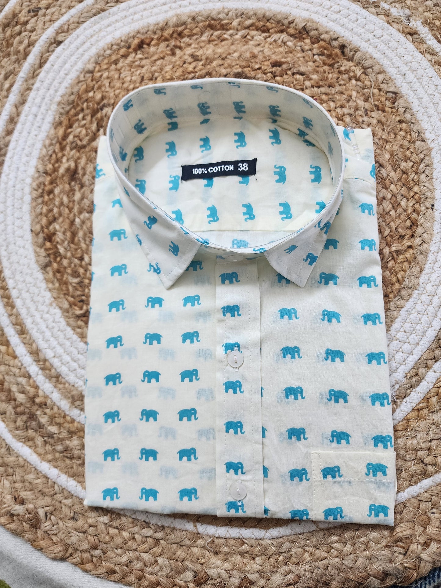Cotton half sleeve shirt