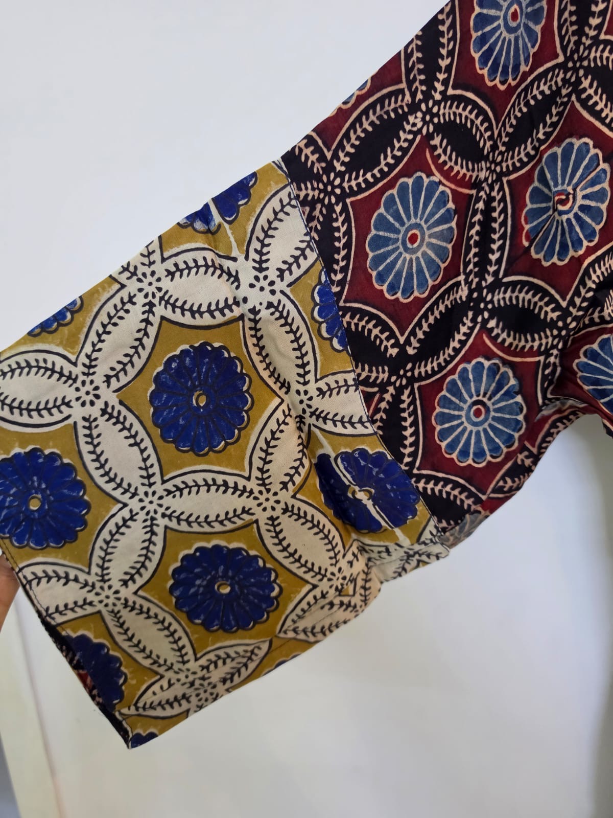 Ajrakh shirt dress