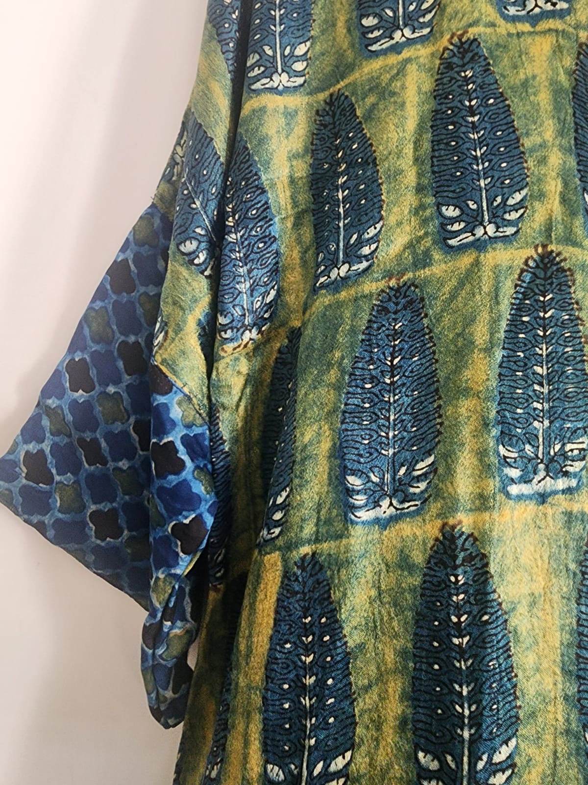 Ajrakh shirt dress