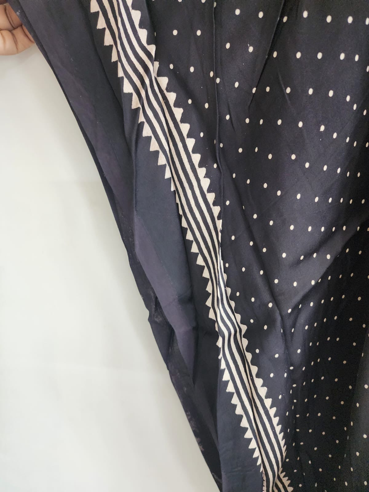 Ajrakh Kaftan in modal silk