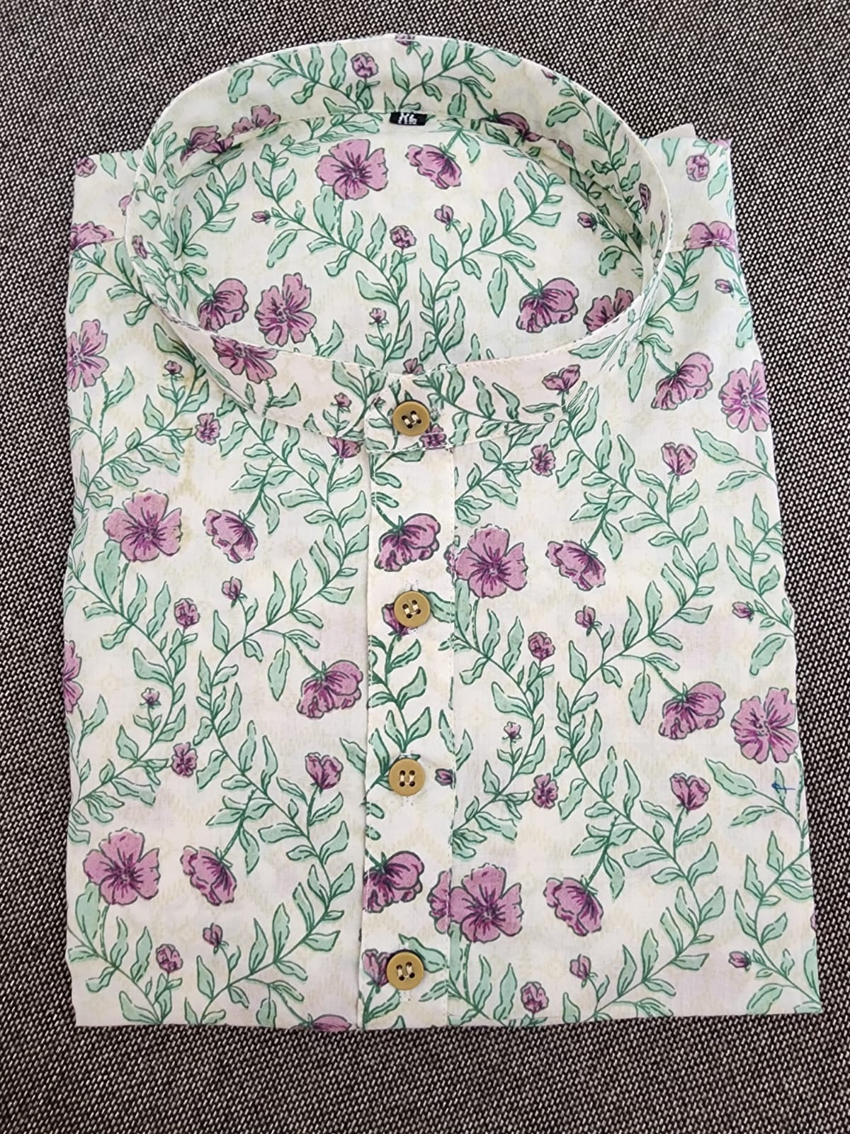 Men's Cotton Short Kurta