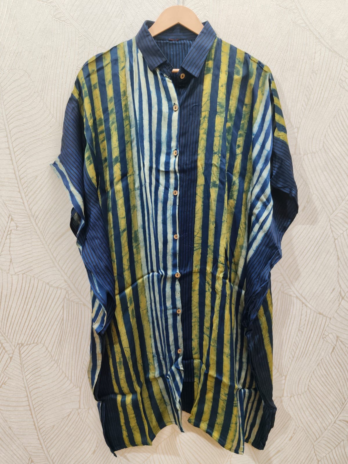Ajrakh short shirt dress