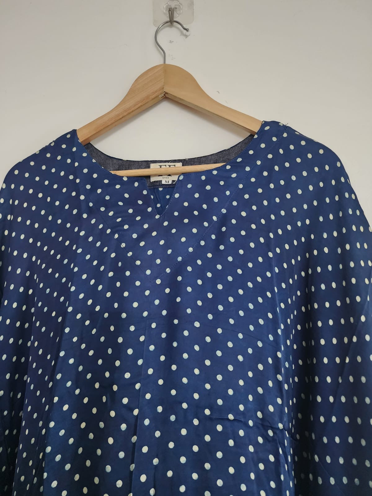 Ajrakh Kaftan in modal silk