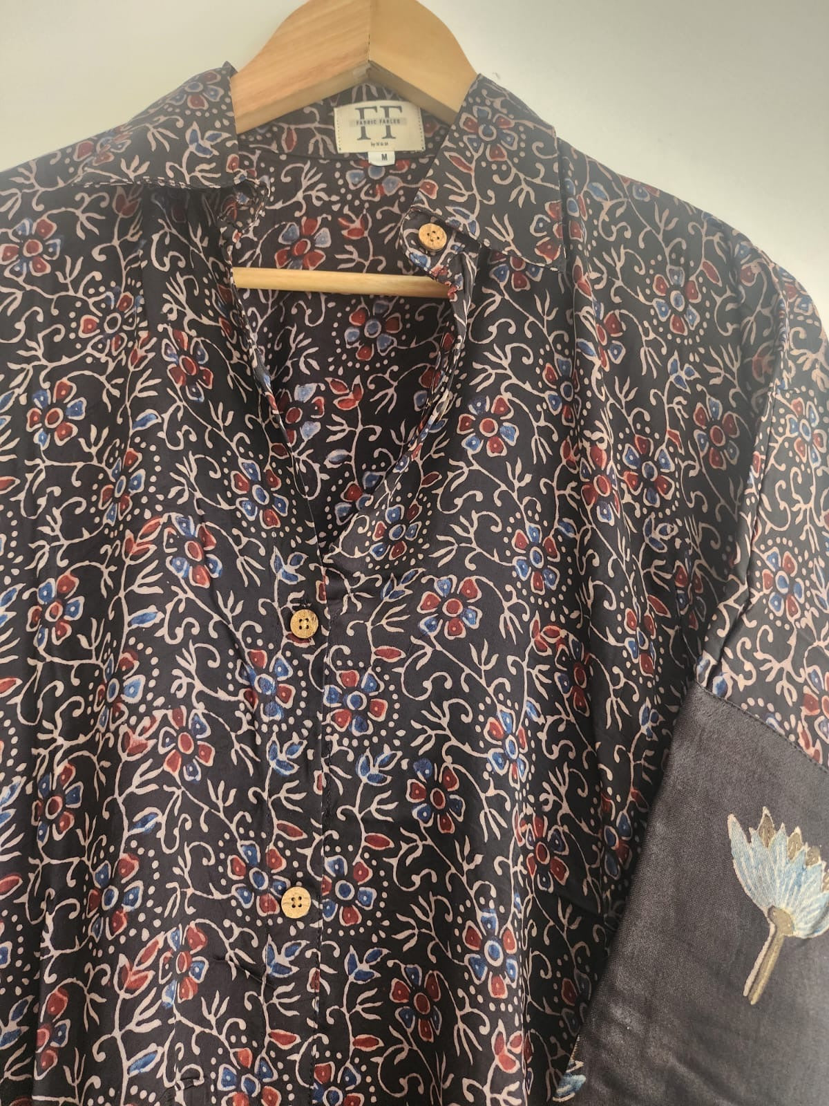 Ajrakh shirt dress