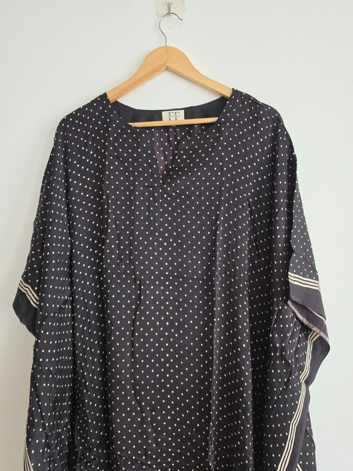 Ajrakh Kaftan in modal silk