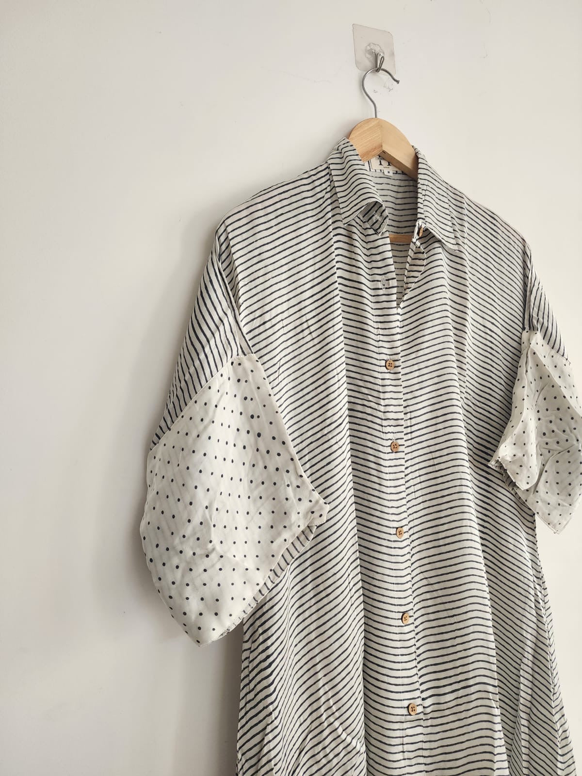 Ajrakh shirt dress