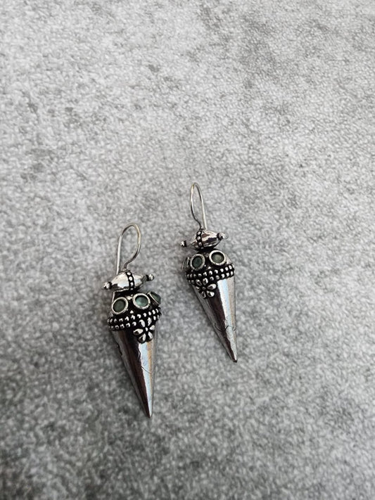 Earrings (Green)