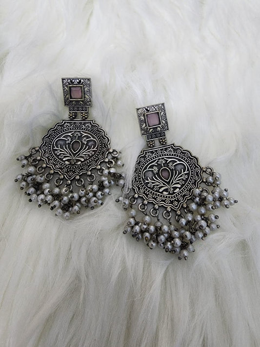Earrings (Pink)